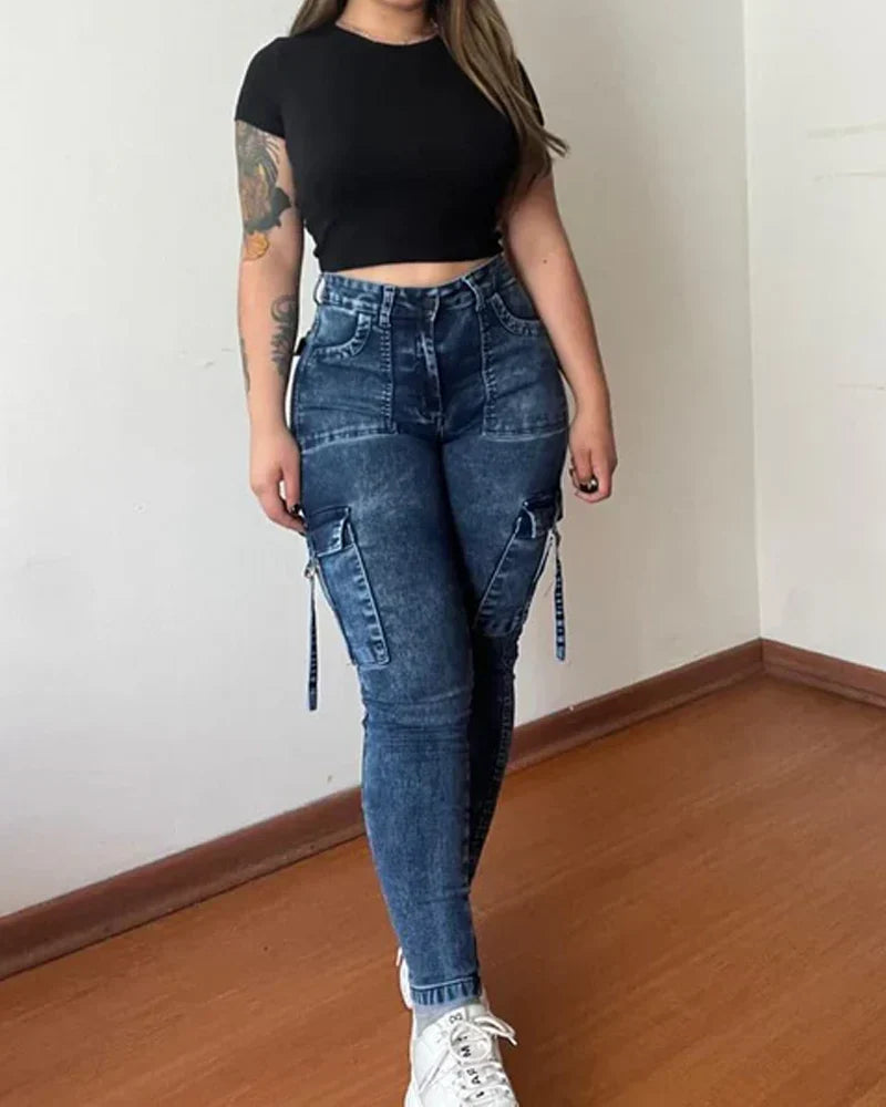 Vaqueros Vanguardista Cargo